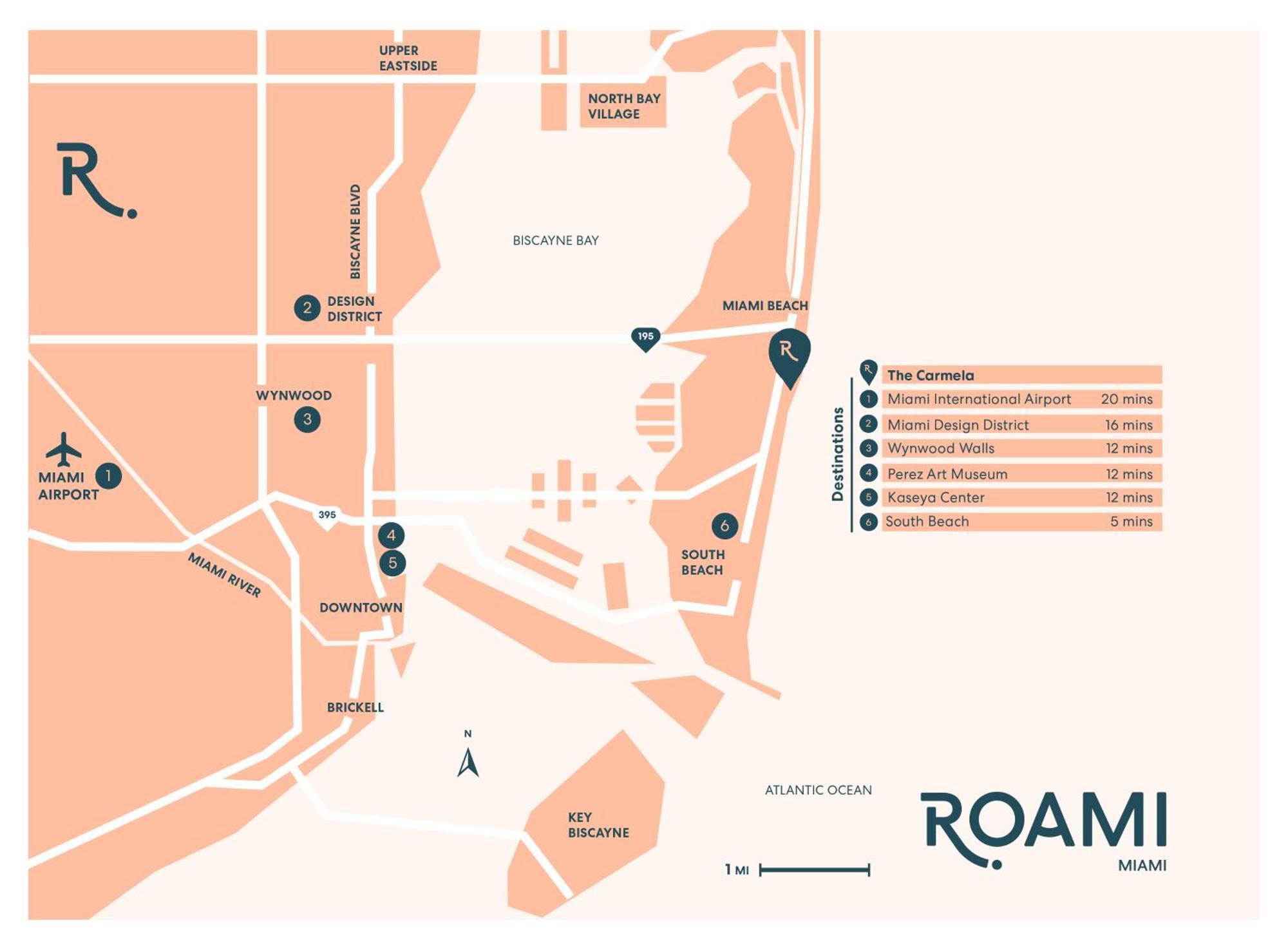 Roami At The Carmela Apartment Miami Beach Ngoại thất bức ảnh